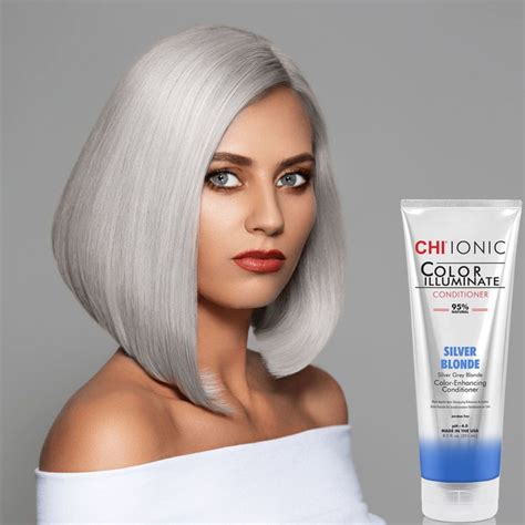 Chi Ionic Color Illuminate Conditioner Silver Blonde Chi Haircare