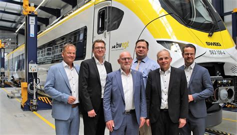 First Battery Train Depot Inaugurated In Germany