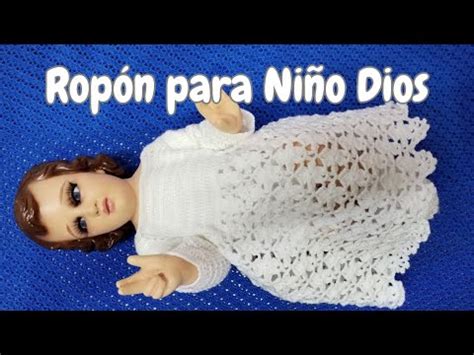 Rop N Para Ni O Dios A Crochet Paso A Paso Ni O Dios De Cm Youtube