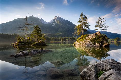 Hintersee Lake Germany Wallpapers Wallpaper Cave