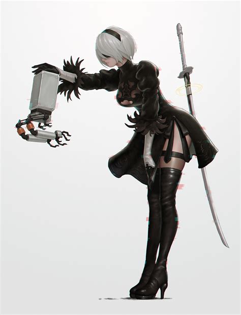 Emil Pod Yorha No Type B Yorha No Type S And Yorha Type A No Nier