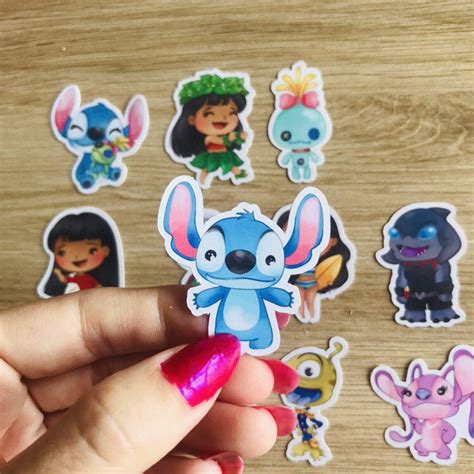 Stickers De Lilo Y Stitch De Disney Para Decorar Agendas Martenscrap