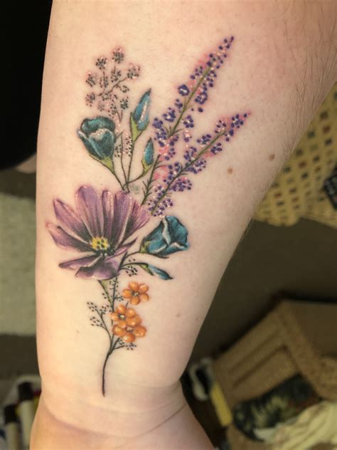 Wildflower Tattoo Ideas Design Talk