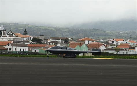 B 2s Land At Lajes Field To Join Btf Mission 557th Weather Wing