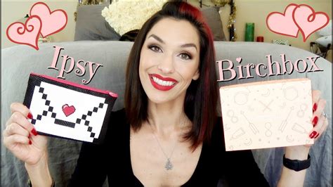 Ipsy Vs Birchbox February Unboxing And Review YouTube