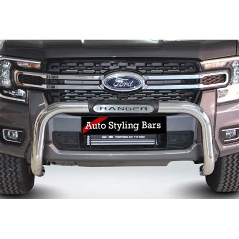 Ford Everest Pdc Friendly Nudge Bar Stainless Steel