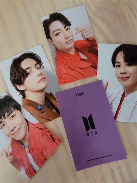 Bts Merch Box 9 Photocards Army Corner Store