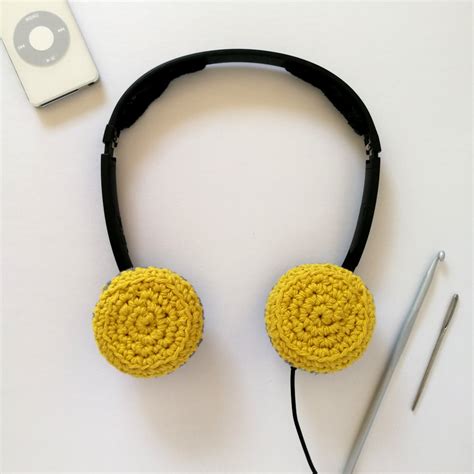 How To Crochet Headphone Covers Headset Ear Cushions