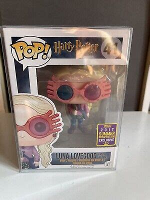 FUNKO POP HARRY Potter Luna Lovegood Con Gli Occhiali SDCC 41 VINILE