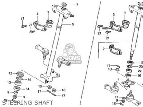 Honda 300 Fourtrax Parts Diagram