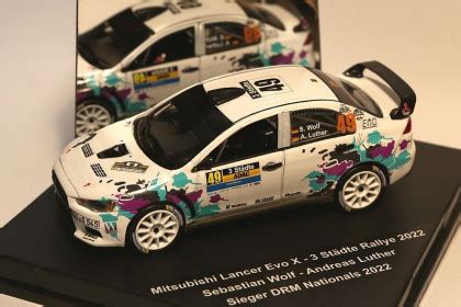 Mitsubishi Lancer Evo X Adac Knaus Tabbert St Dte Rallye