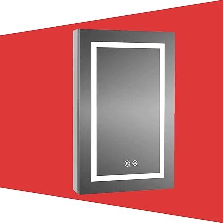 Amazon Blossom Recessed Or Surface Led Lighted Mirror Medicine