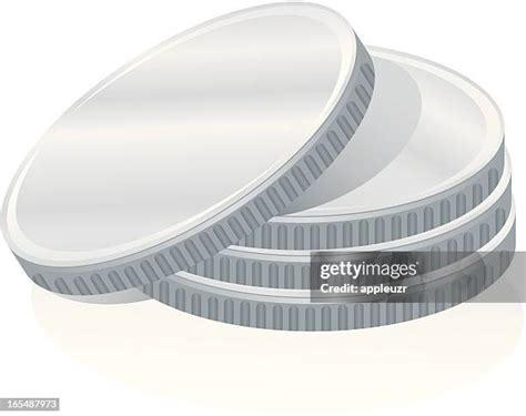 101 Silver Coins Clip Art High Res Illustrations Getty Images