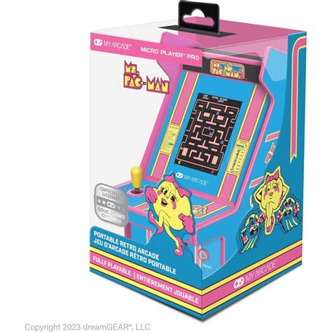 My Arcade Micro Player Ms Pacman Consola Retro Pccomponentes