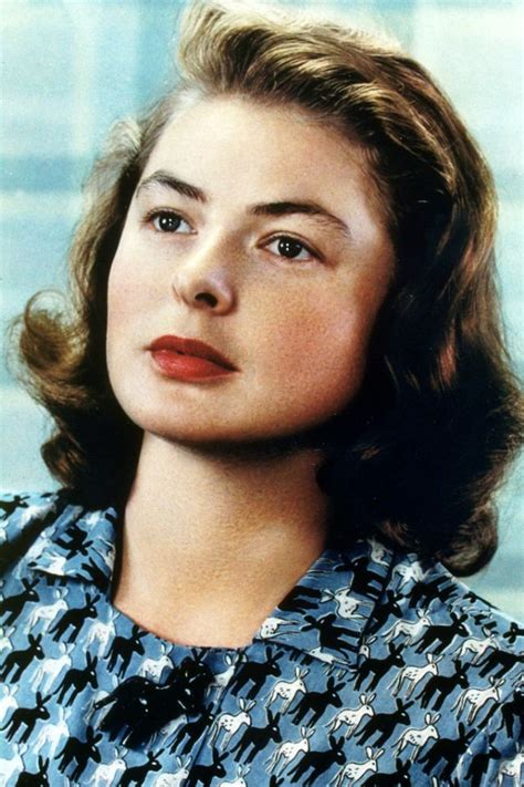 57 Glamorous Color Photos Of Ingrid Bergman From Between The 1930s And