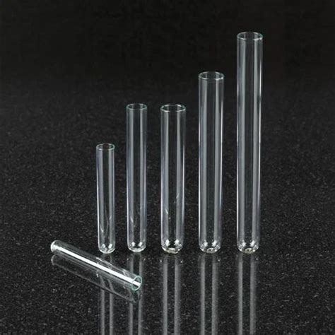 Rubbertron Borosil Glass Round Bottom Borosilicate Glasstest Tubes