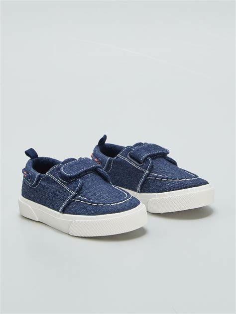 Chaussures Type Bateau Bleu Kiabi