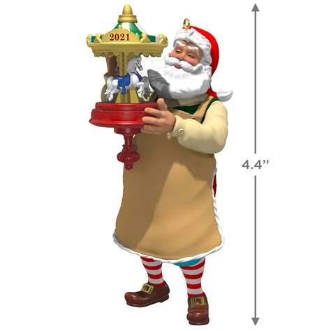 Toymaker Santa Hallmark Christmas Ornament Hooked On Hallmark