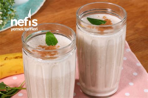 Banana Smoothie Muzlu Smoothie Videolu Nefis Yemek Tarifleri