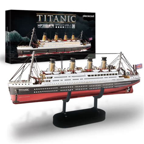 Piececool D Model Kits For Adult Rms Titanic Metal Model Puzzle Kit