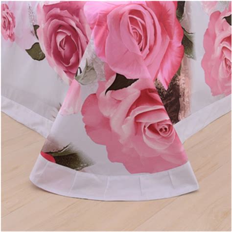 3d Pink Rose Bedding Set Ebeddingsets