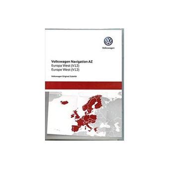 Volkswagen Gps Auto 3aa051866be Carte Sd D Origine Vw V12 Europe West