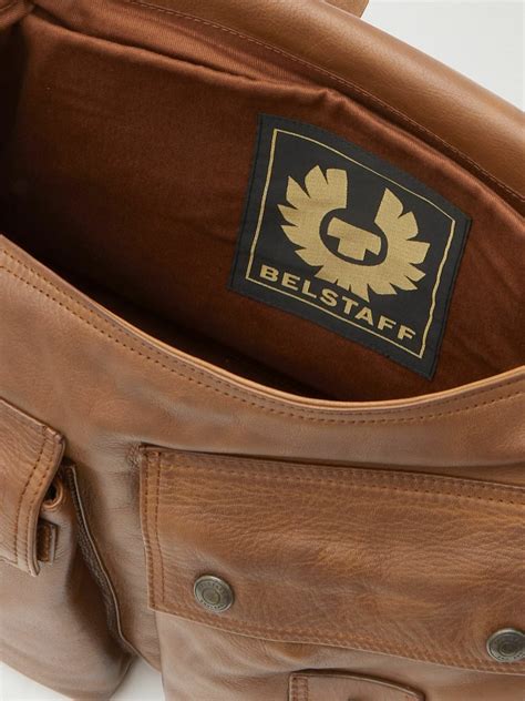 Belstaff Colonial Leather Messenger Bag Belstaff