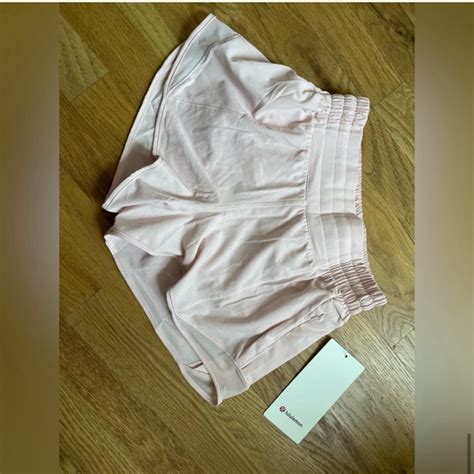 Lululemon Athletica Shorts Nwt Deadstock Lululemon Hotty Hot Light Pink Highrise Lined Short