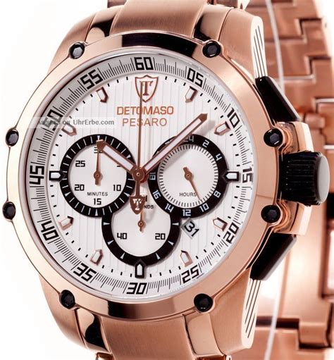 Detomaso Herren Armbanduhr Xl Pesaro Dt1042 A Classic Chronograph