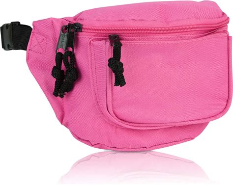 Dalix 3 Pocket Fanny Pack Money Pouch Concealer Runners