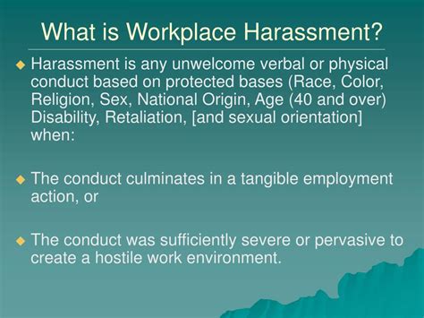 Ppt Creating An Effective Anti Harassment Policy Powerpoint