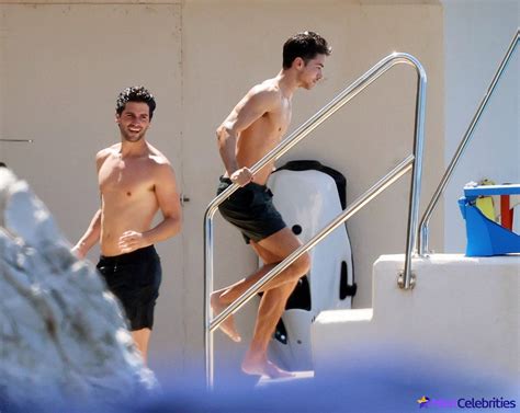 Manu Rios Half Naked On The Beach In Cannes Naked Male Celebrities