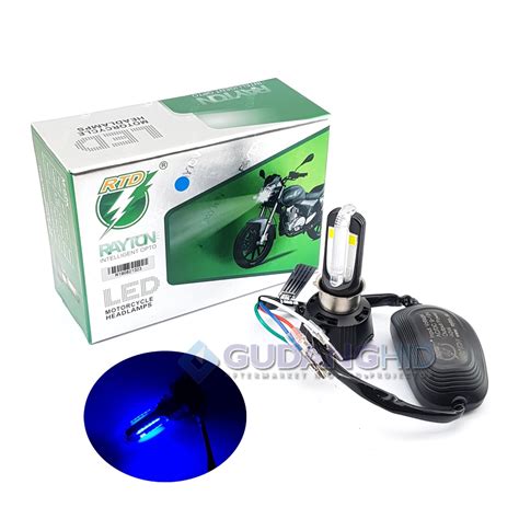 Jual Lampu LED Motor 4 Sisi AC DC H6 40W RTD 4 Mata 100 ORI RTD M02K