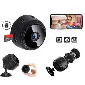 Câmera Wi fi Mini De Segurança Espiã Magnética Hd Discreta A9 Camera