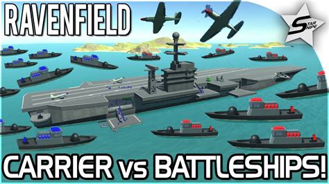 RAVENFIELD EPIC NEW BATTLESHIPS V AIRCRAFT CARRIER BATTLE NEW