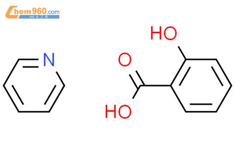 15039 34 6 Benzoic acid 2 hydroxy compd with pyridine 1 1 化学式结构式