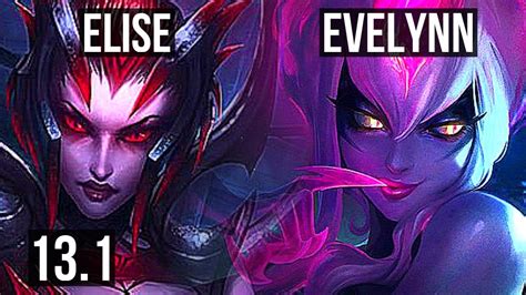 ELISE Vs EVE JNG Rank 2 Elise 14 2 5 Legendary 400 Games Rank