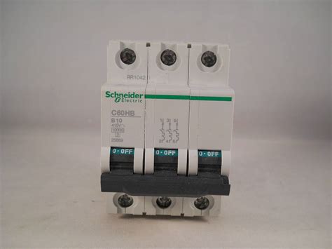 Schneider Mcb Triple Pole Phase Type B A C Hb Merlin