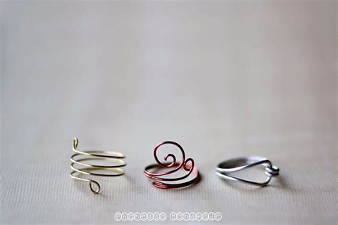 Phanessa S Crafts Diy Wire Rings