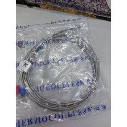 Jual Thermocouple Type K 1 2 Inch NPT Stik 20 Cm Kabel 2 5 Meter