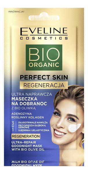 Eveline Cosmetics Bio Organic Perfect Skin Ultra Naprawcza Maseczka Na