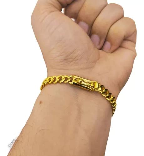 Pulseira Masculina Grumet Duplo 6mm Moeda Antiga Parcelamento Sem Juros