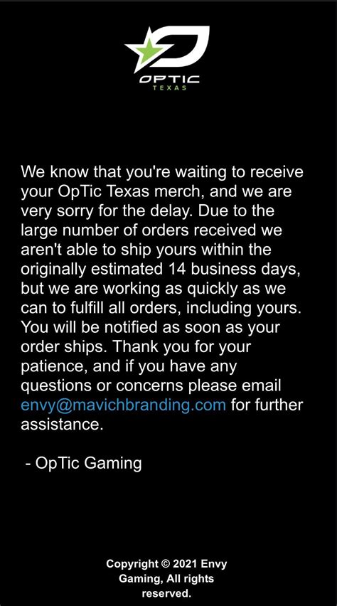 OpTic Texas merch update : r/OpTicGaming