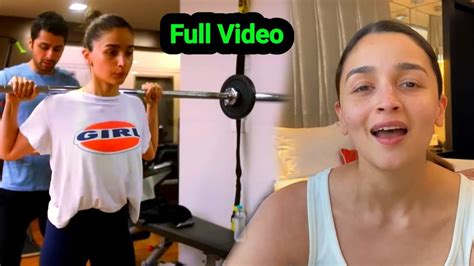 Alia Bhatt Shared Secret Of Fitness Alia Bhatt Fitness Alia Bhatt