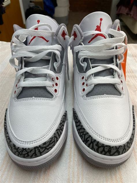 Nike Air Jordan 3 Fire Red | Grailed