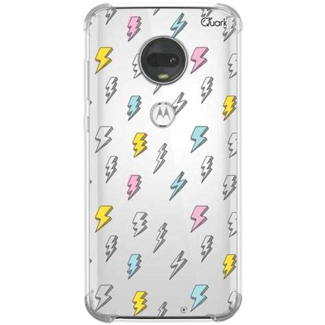 Capa Capinha Anti Shock Motorola Moto G Raios No Shoptime