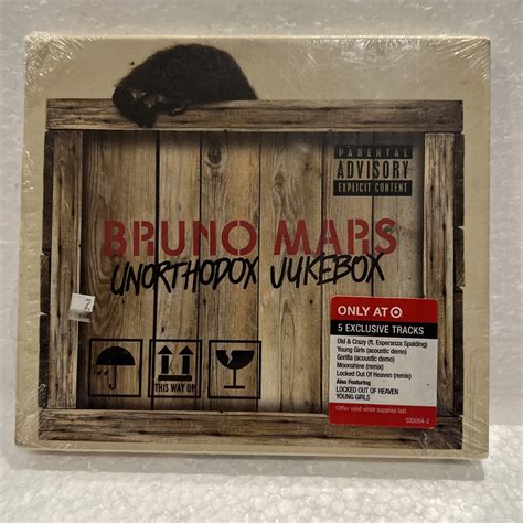 Unorthodox Jukebox Album Cover Explicit Bruno Mars Unorthodox