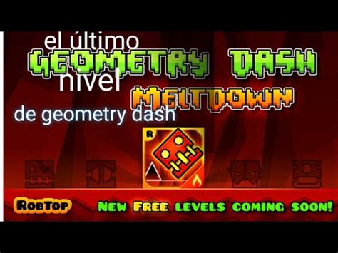 El Ltimo Nivel De Geometry Dash Youtube