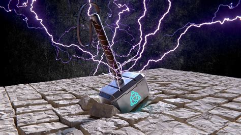 Mjolnir Lightning Wallpapers Top Free Mjolnir Lightning Backgrounds