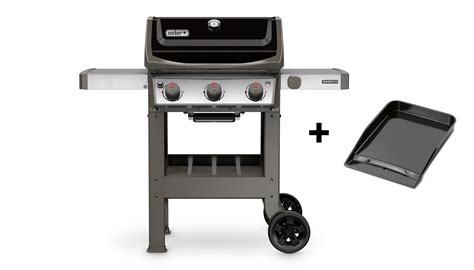 Barbecue Au Gaz Weber Spirit Ii E Noir Leroy Merlin